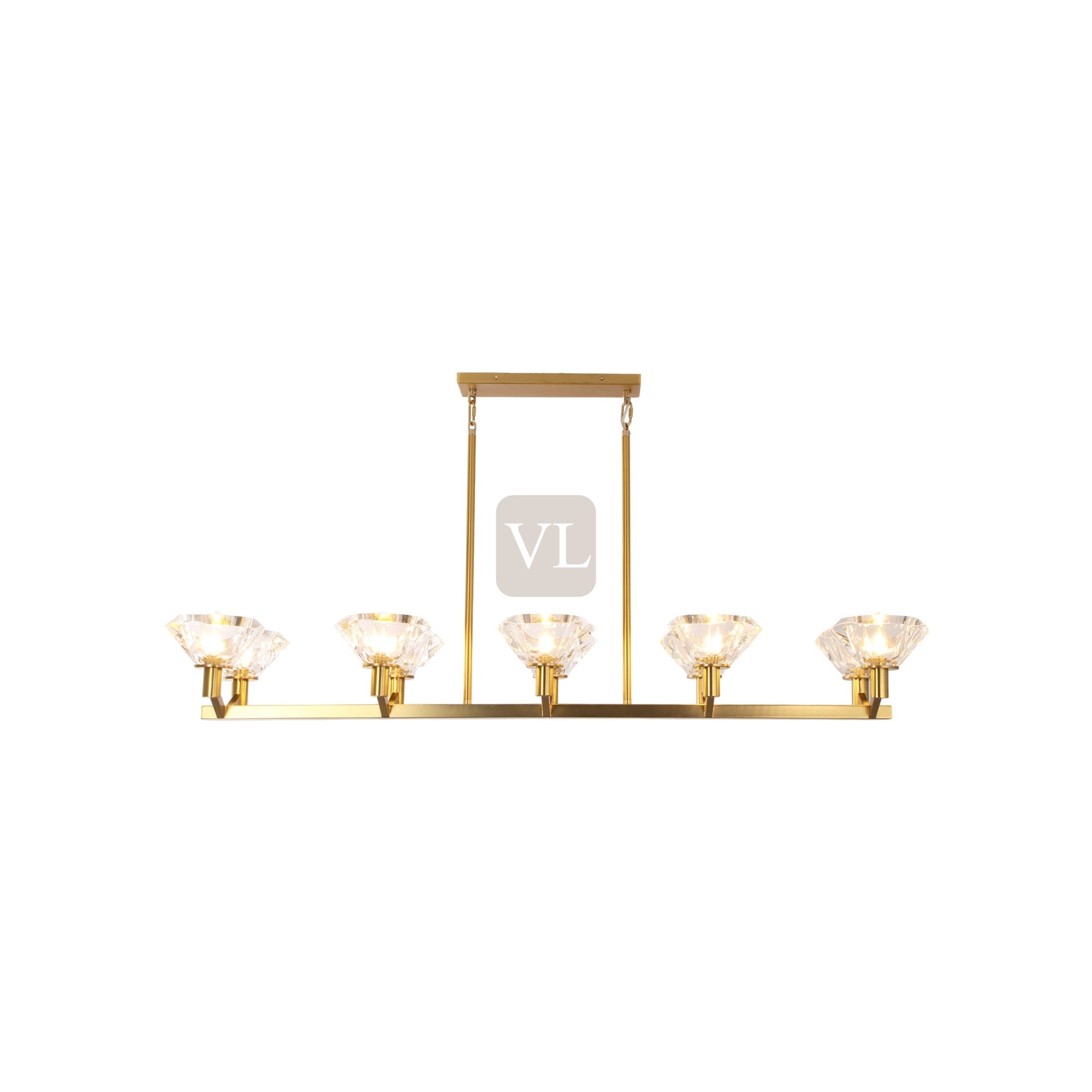 K9 Crystal Cup Dining Pendant