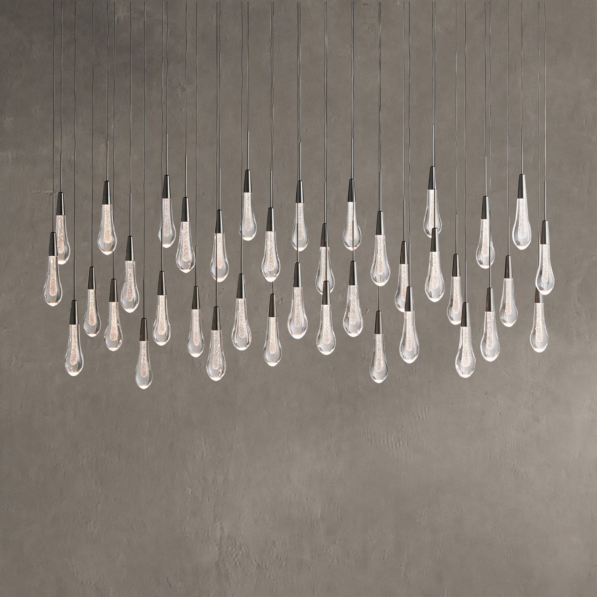 Soltaire Linear Chandelier 37"50"70"87"120"