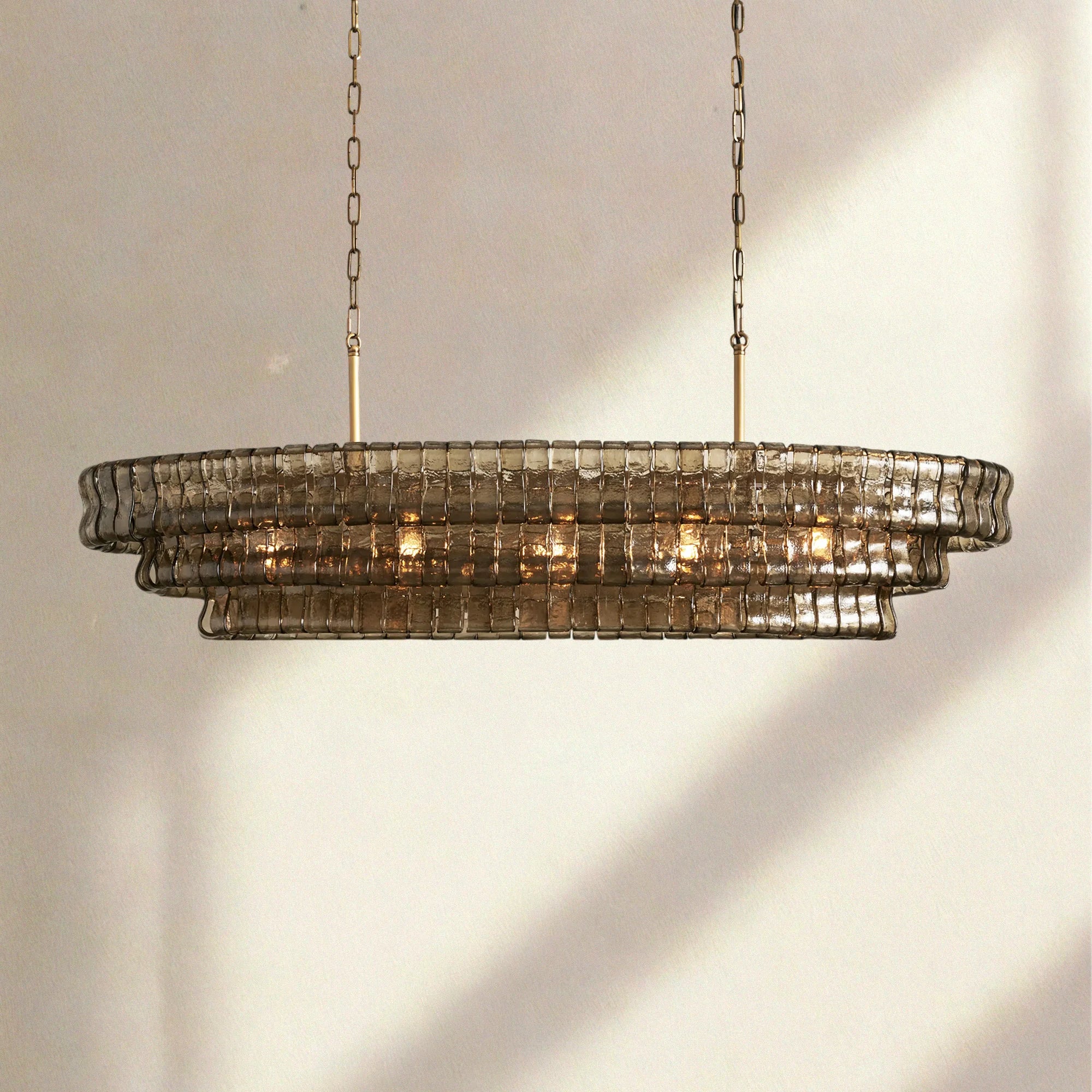 Ghiaccio Oval Chandelier