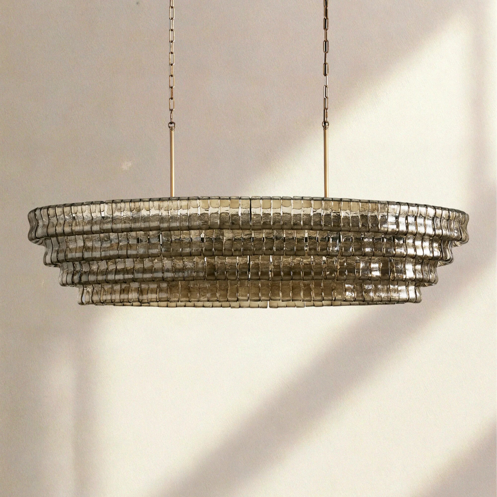 Ghiaccio Oval Chandelier