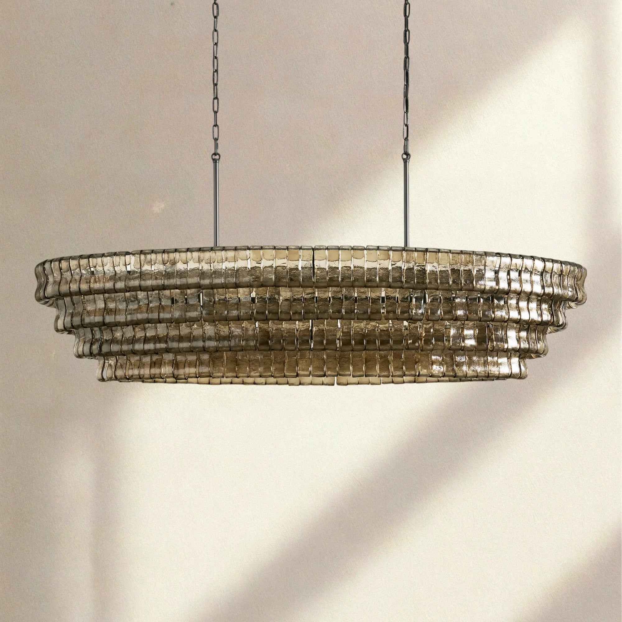 Ghiaccio Oval Chandelier