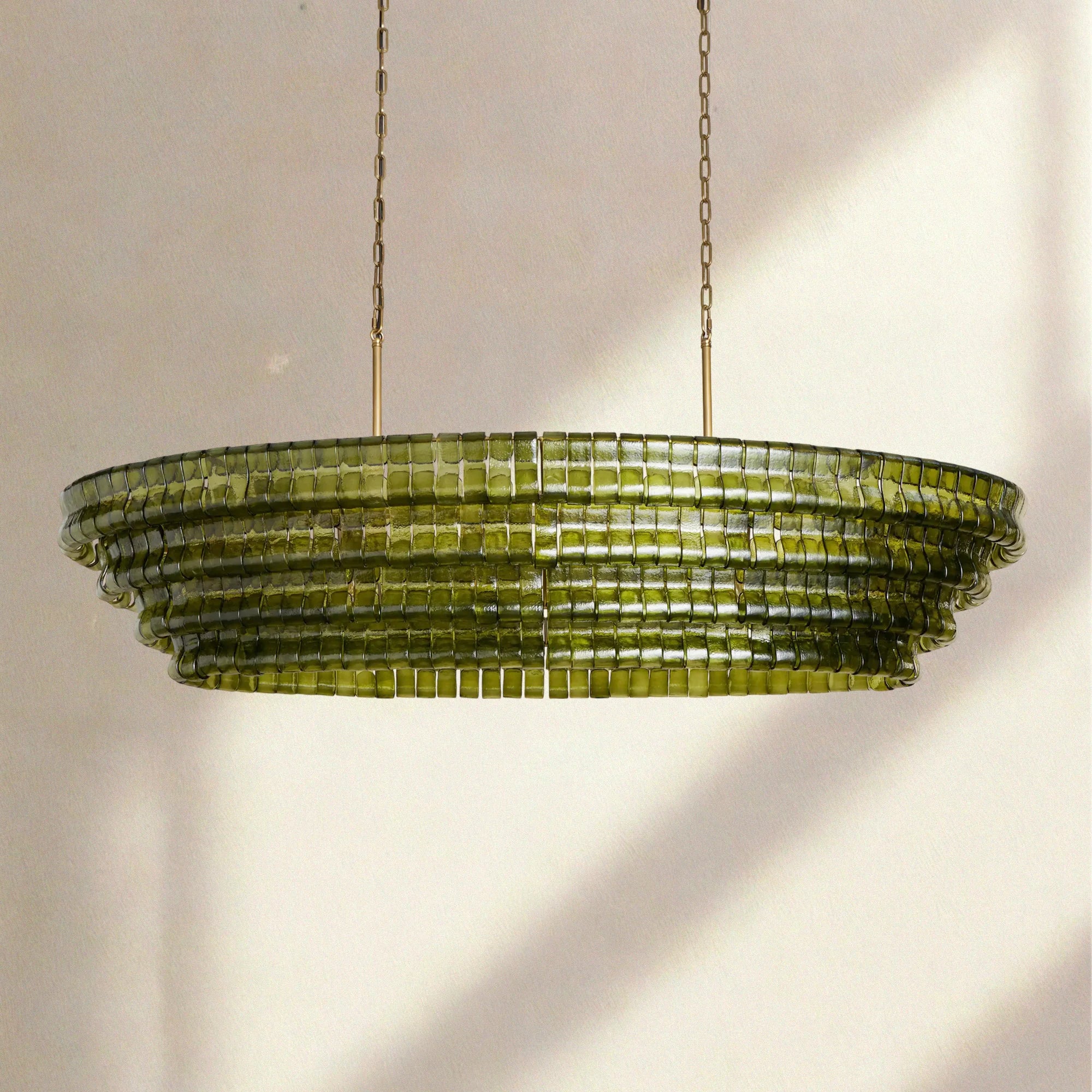 Ghiaccio Oval Chandelier