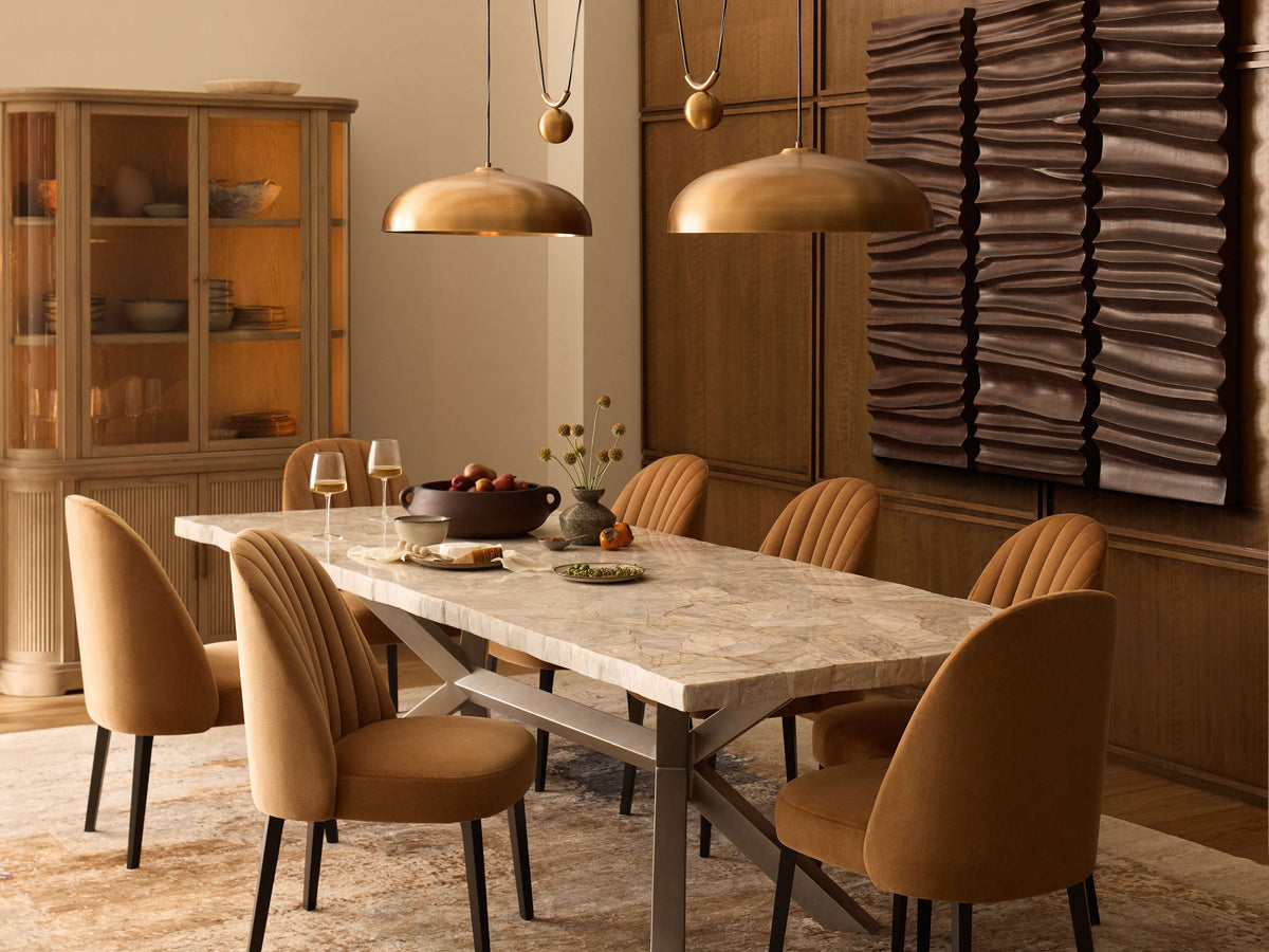 Sagamore 2 Light Pendant in Brass (1 of 6)