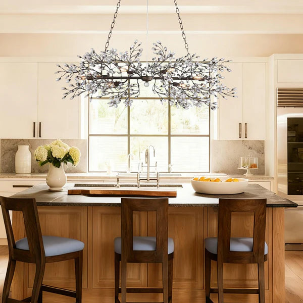 Fiore Linear Chandelier 43"51"68"
