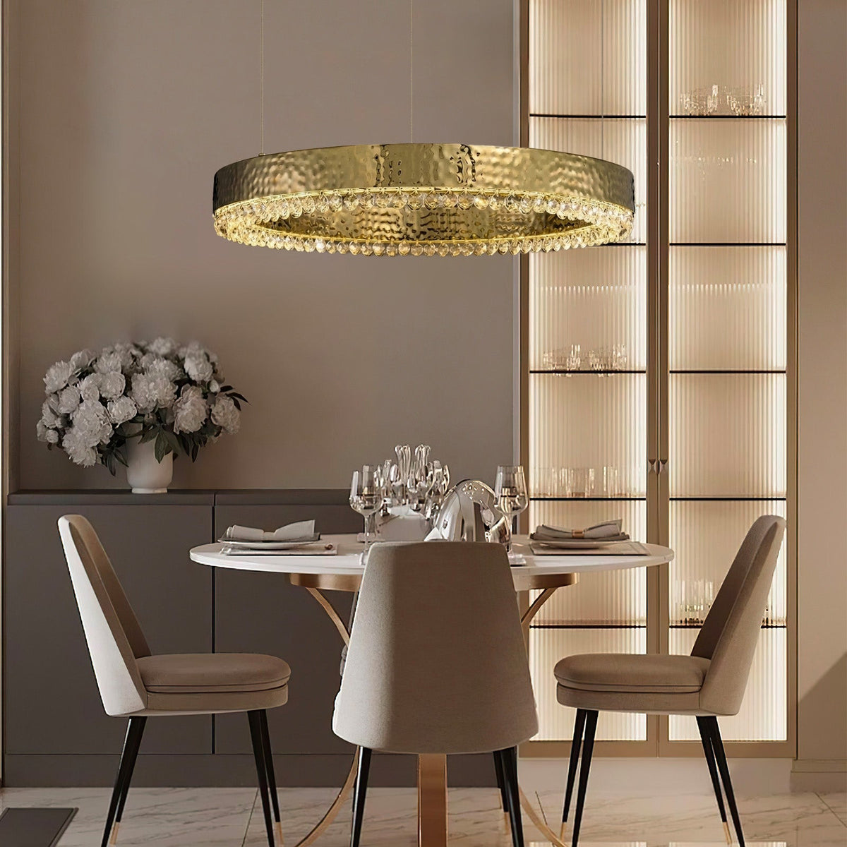 Hudson Crystal Modern Pendant Light