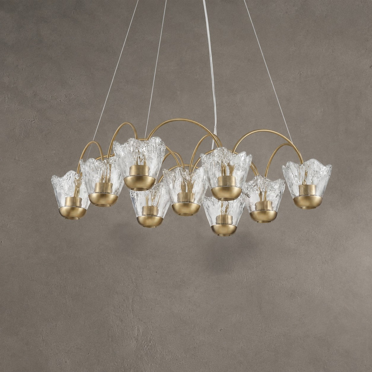 Petalia Modern Pendant Light L24"