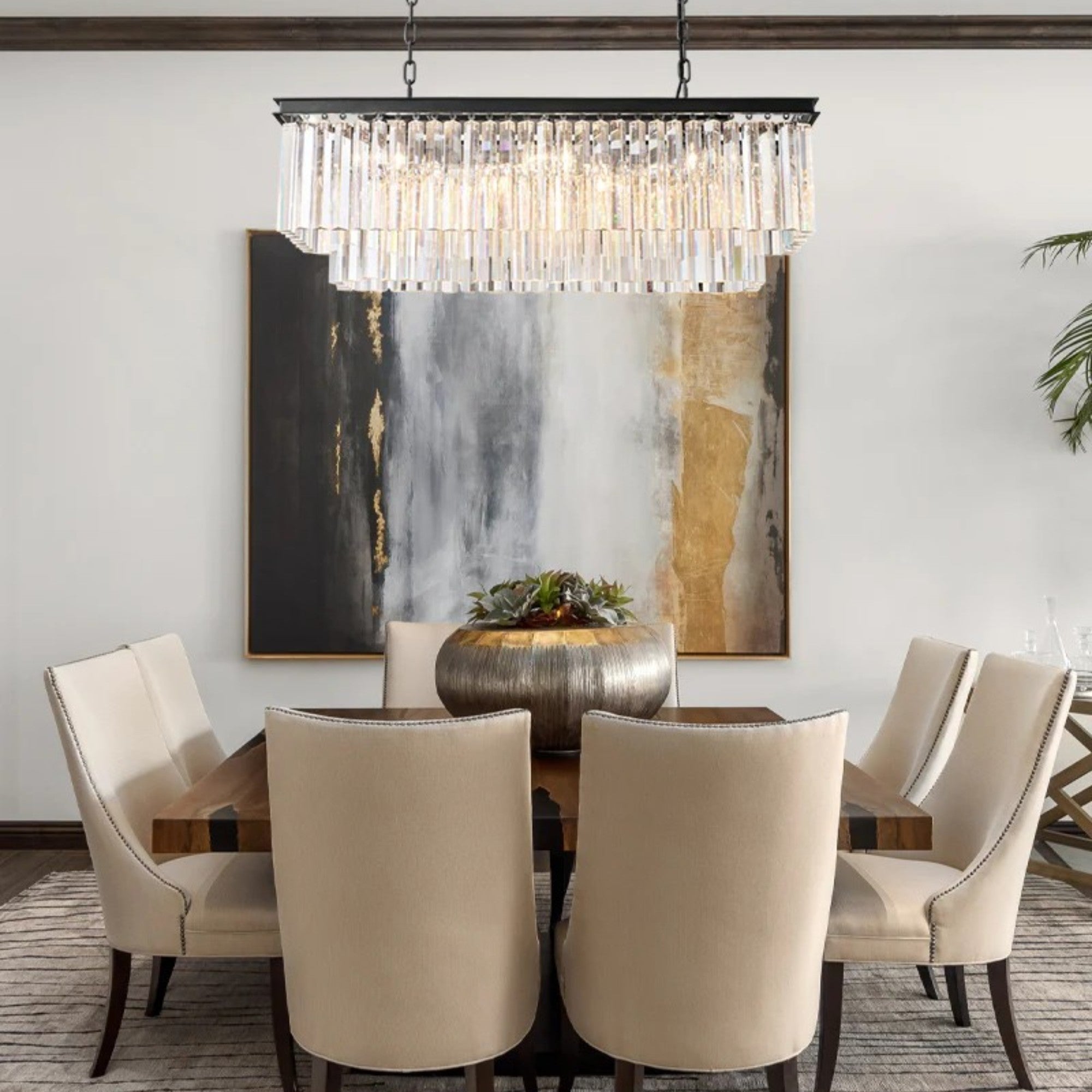 Amelia Rectangular Chandelier