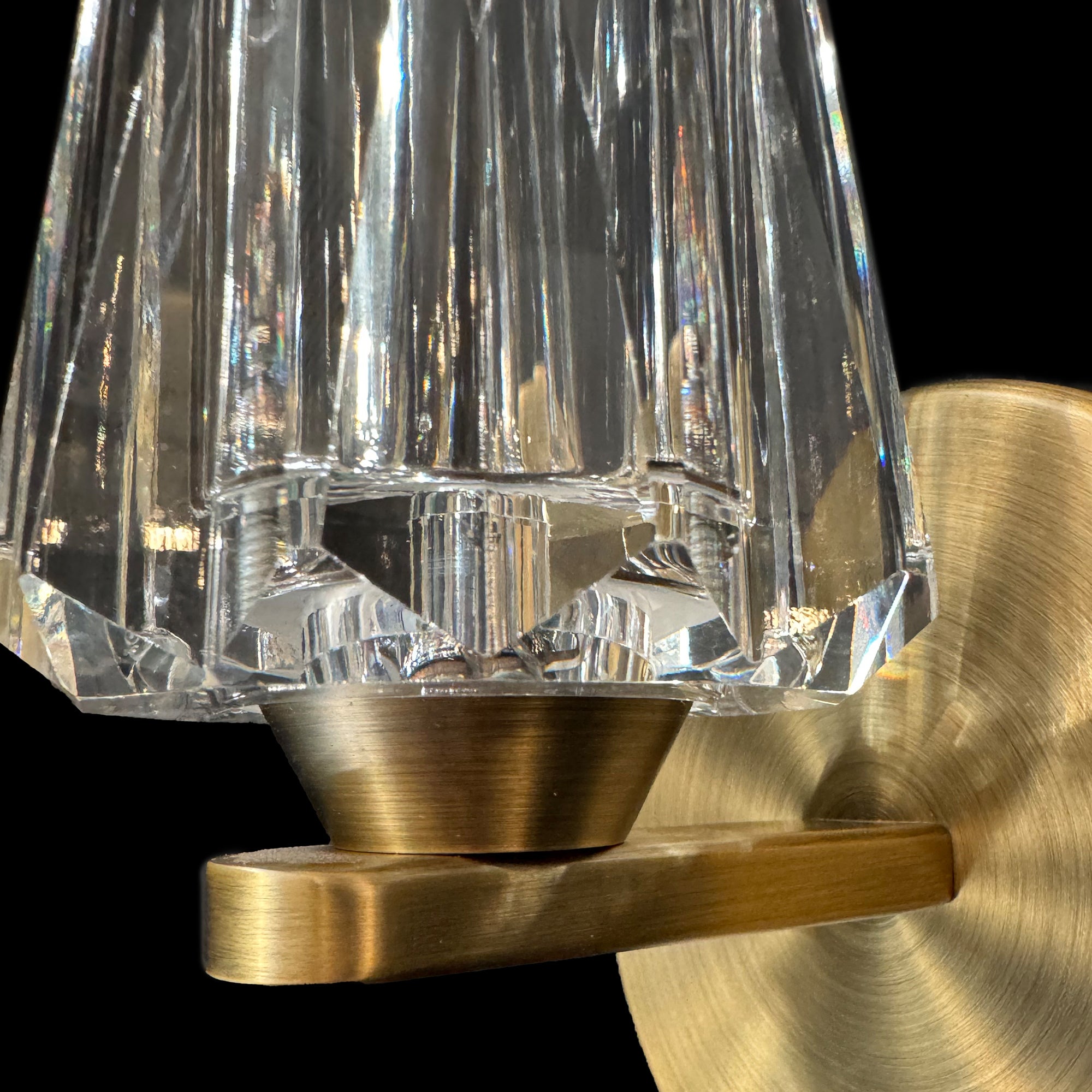 K9 Crystal Cup LED Pendant & Wall Light Collection