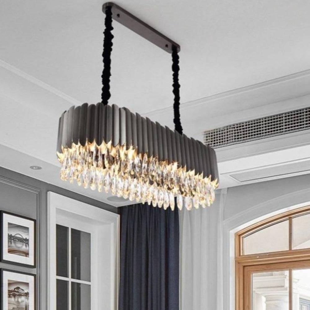 Legance Dining Room Chandelier, Black