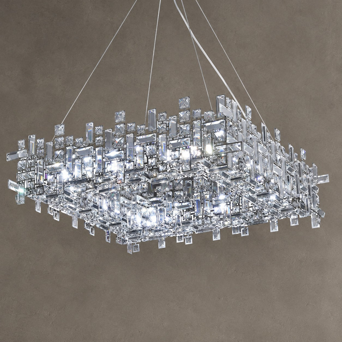 New Italian Style Light Luxury Villa Duplex Designer Luxury Crystal Chandelier for Dining/Living Room/Bedroom