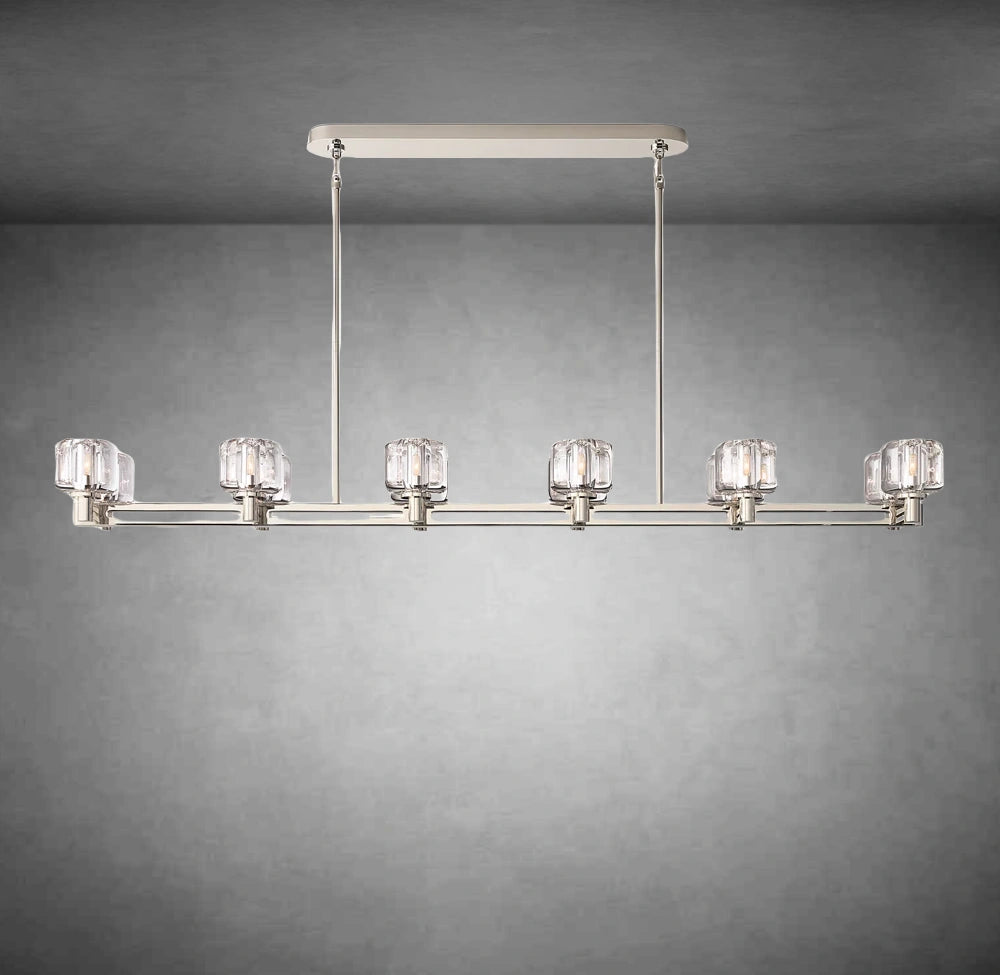 Zachary Double Linear Chandelier