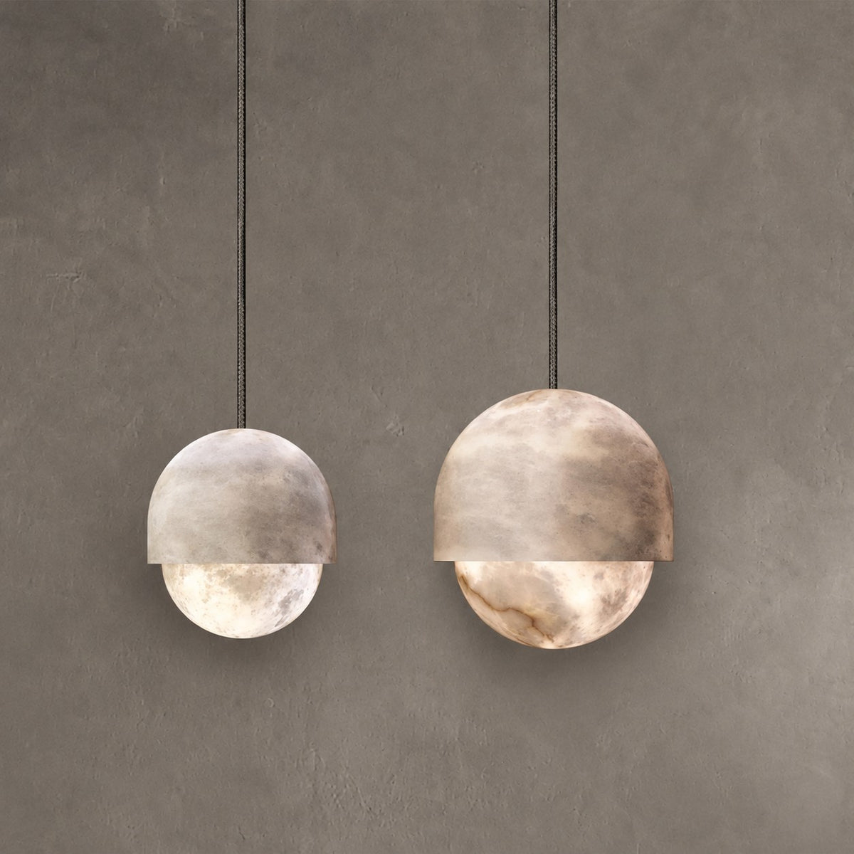 Ronan Modern Alabaster Mini Island Pendant Light