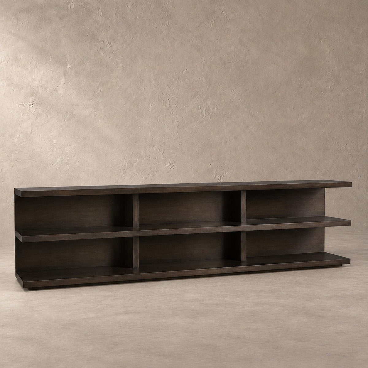 Contemporary Wood Console Table