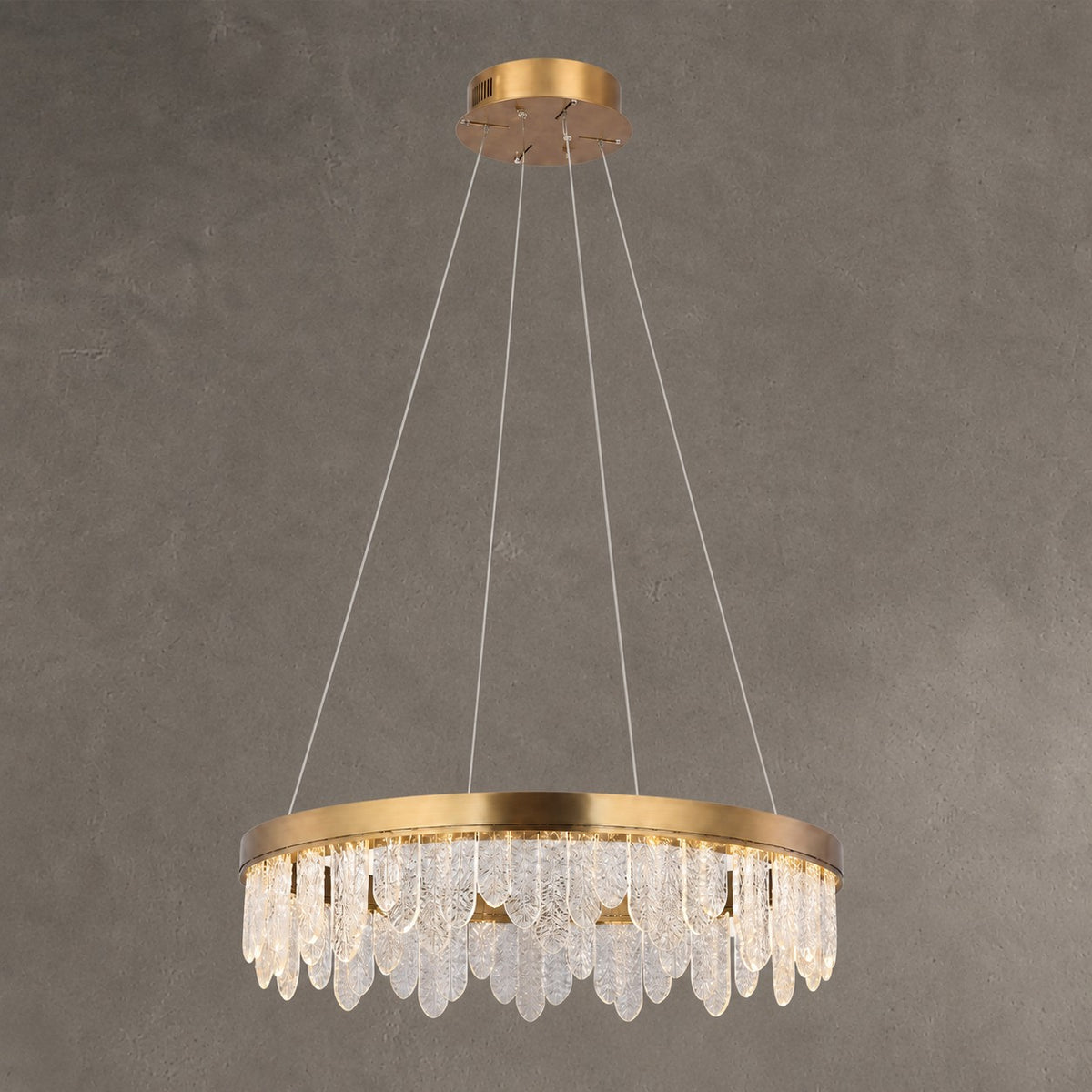 Soffione Glass Chandelier