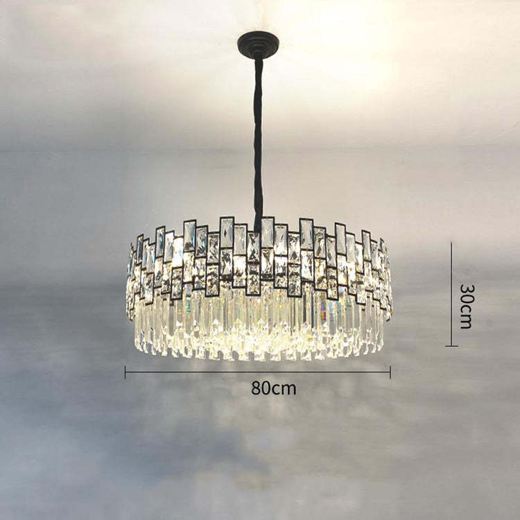 Kate Double Tier Crystal Chandelier