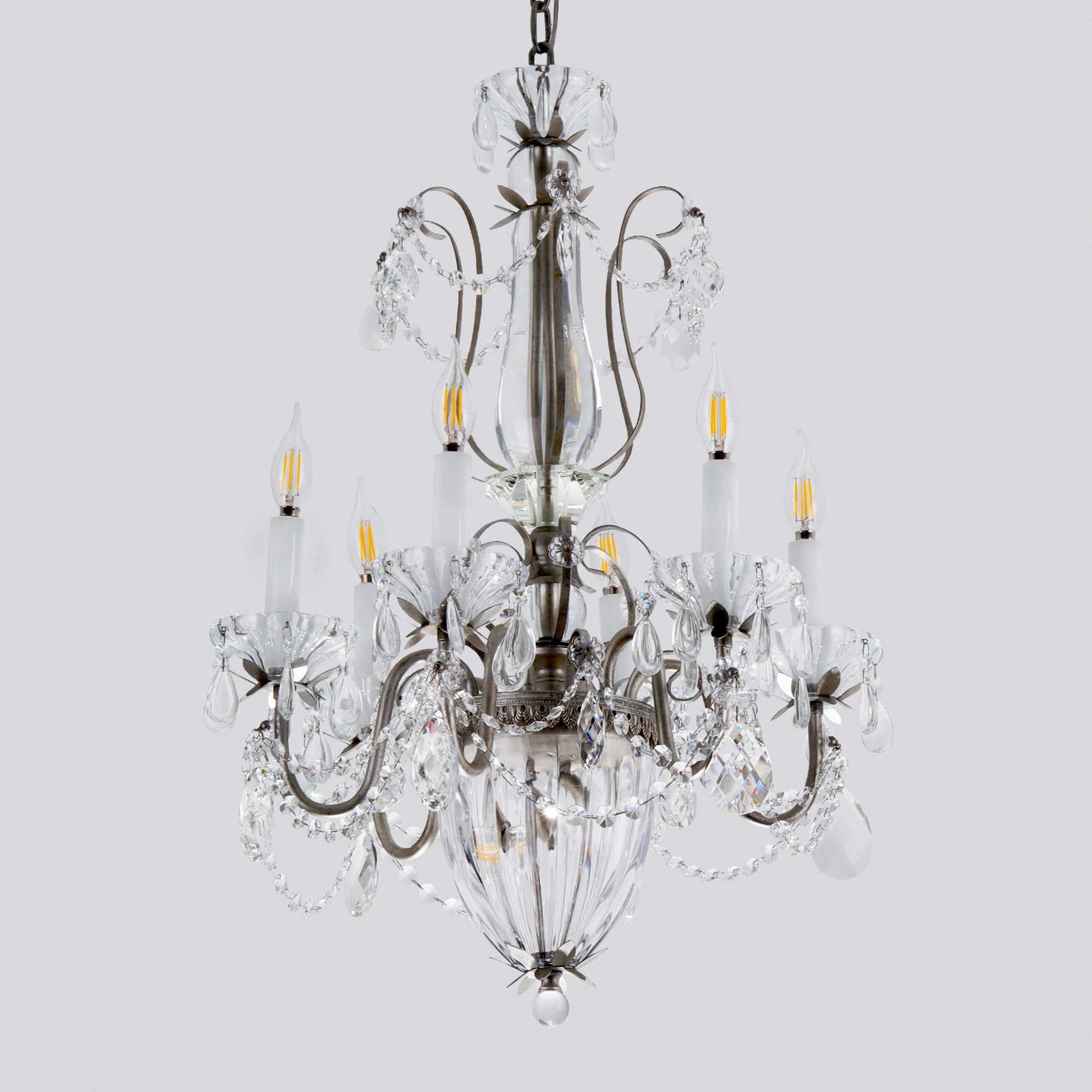 Victorian Crystal Chandelier