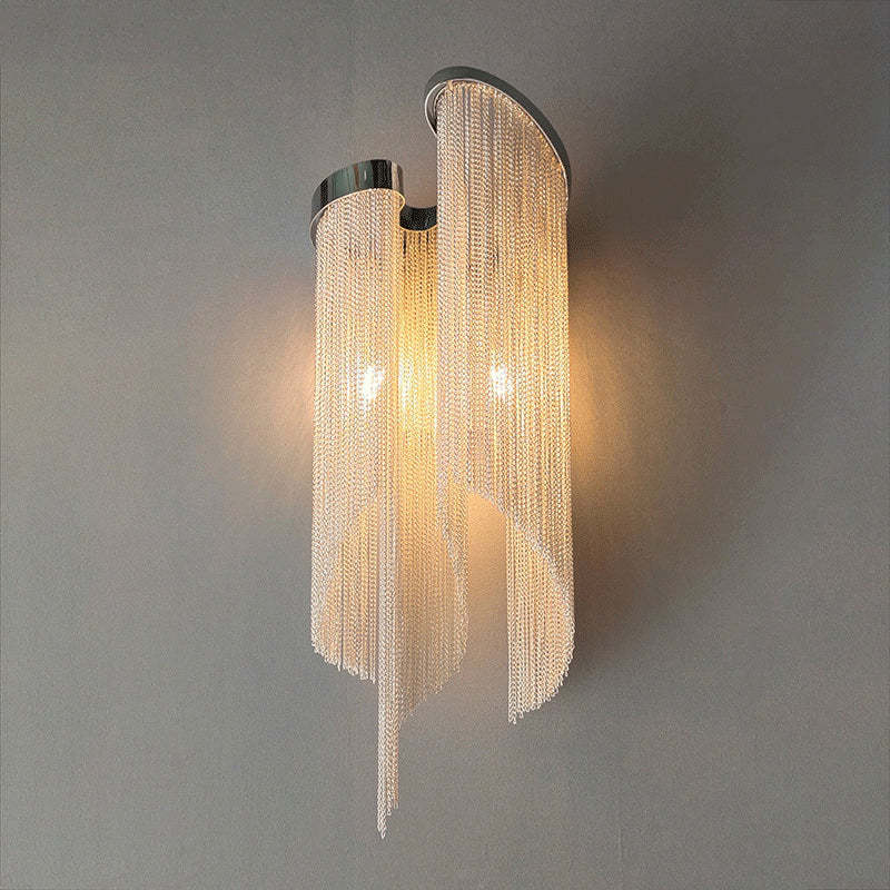 Tassel Streamlined Modern Wall Sconce