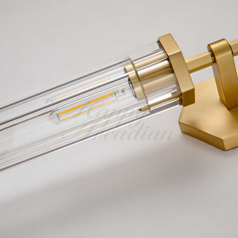 Lirael Hexagonal Linear Short Wall Sconce