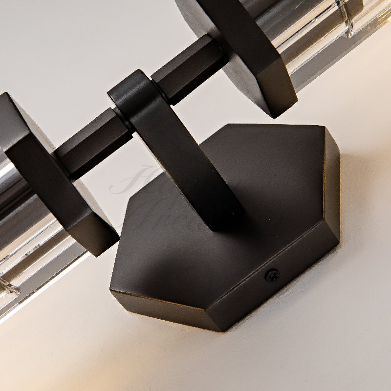Lirael Hexagonal Linear Short Wall Sconce