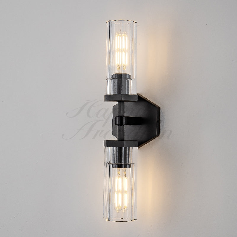 Lirael Hexagonal Linear Short Wall Sconce