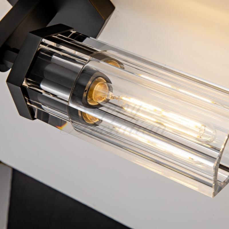 Lirael Hexagonal Linear Short Wall Sconce