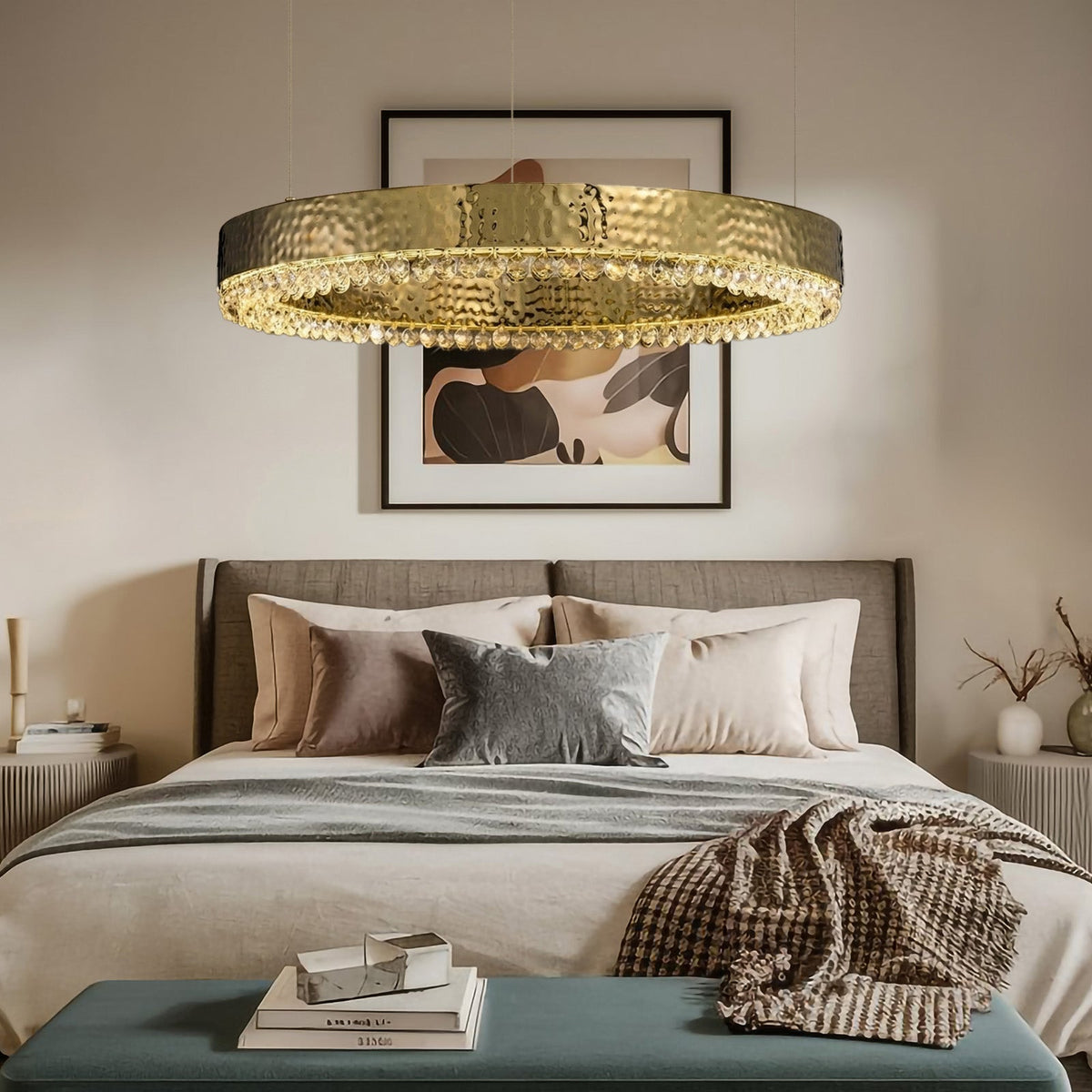 Hudson Crystal Modern Pendant Light