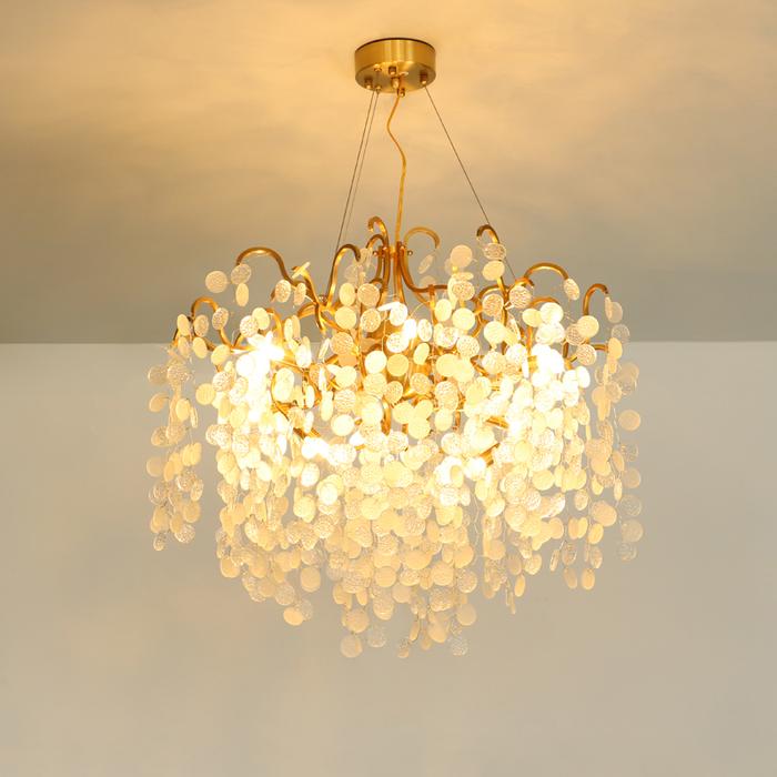 Blossom Modern White Chandelier