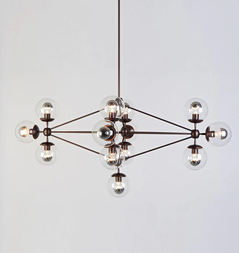 Modo Chandelier - Diamond, 13 Globes