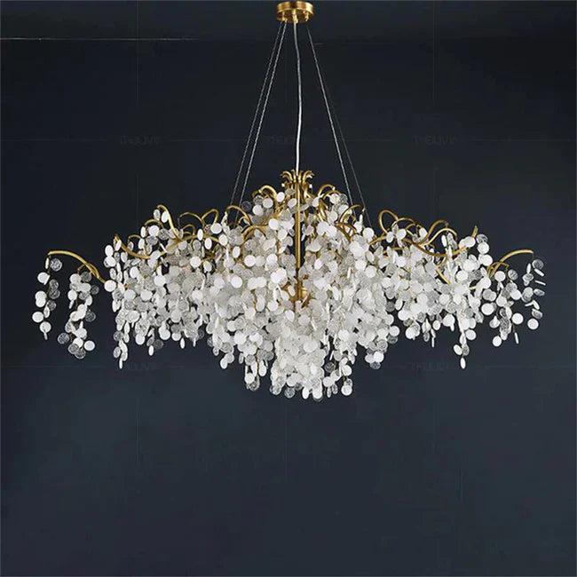 American Creative Modern Branch Chandelier Oval