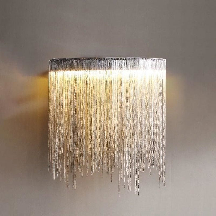 Waterfall String Light Wall Sconce