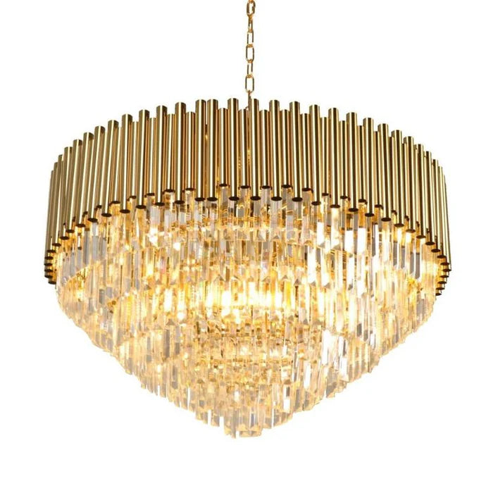 Callistenes Clear Crystal Chandelier
