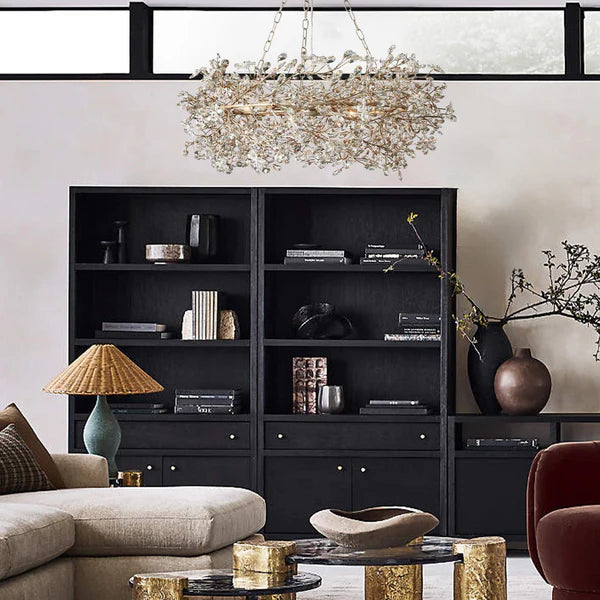 Fiore Crown Chandelier 39" 48" 60"