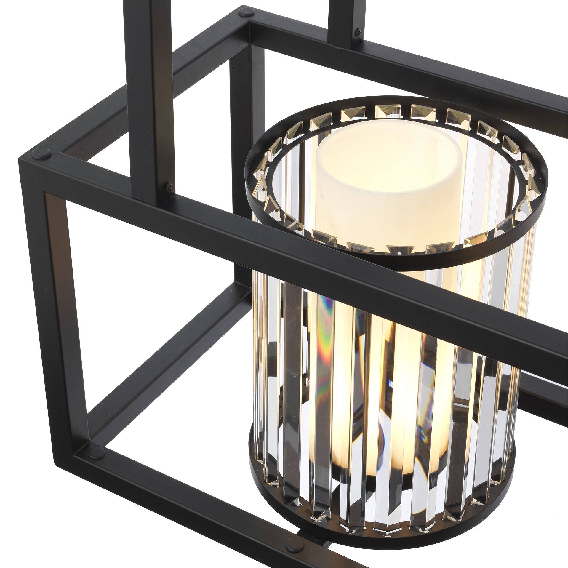 Carducci Modern Chandelier - Black