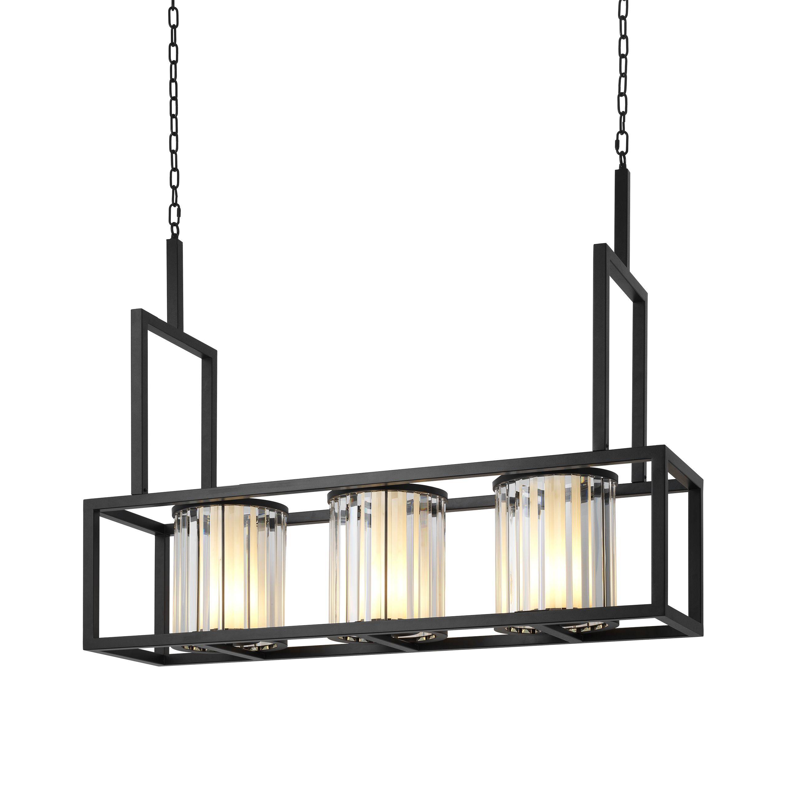 Carducci Modern Chandelier - Black