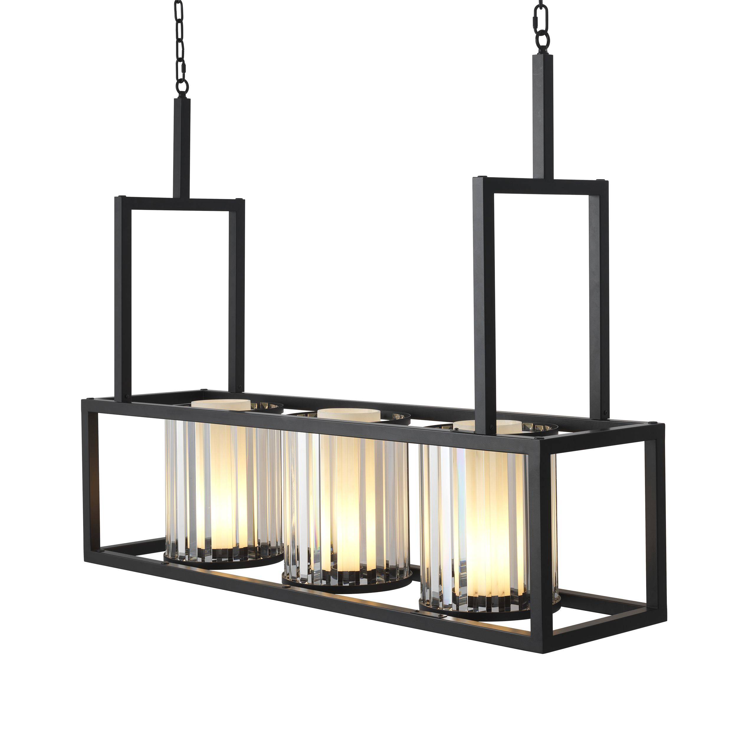 Carducci Modern Chandelier - Black