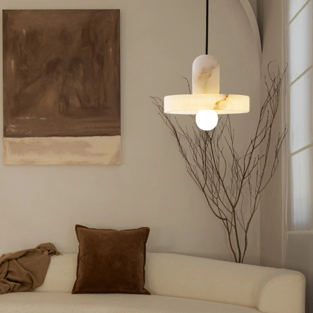 Carrara Alabaster Pendant Lamp