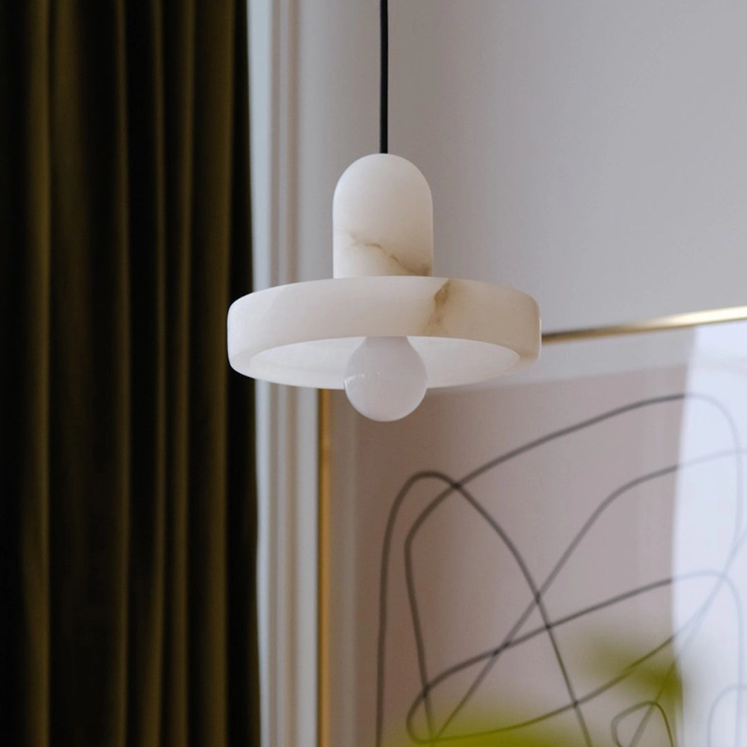 Carrara Alabaster Pendant Lamp