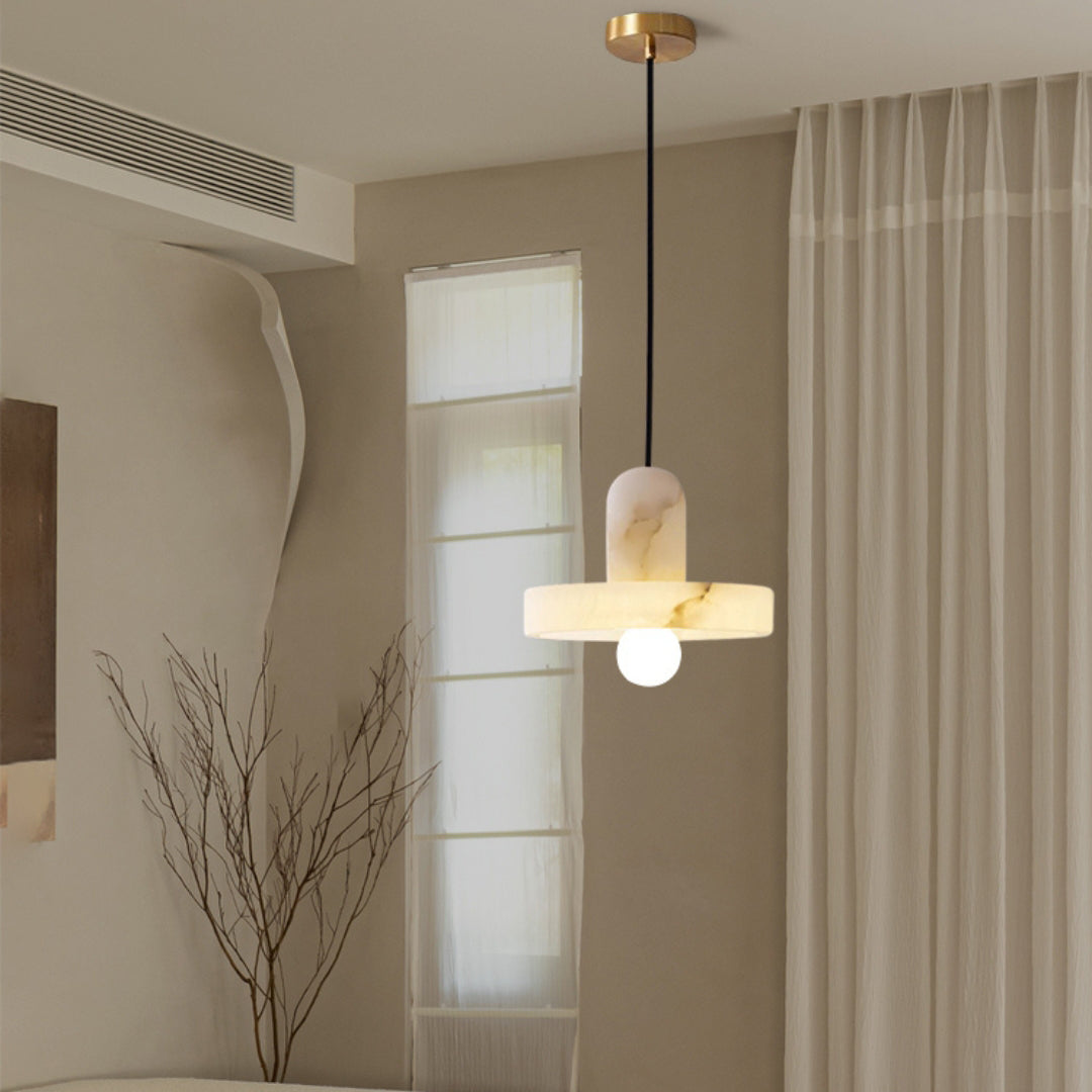 Carrara Alabaster Pendant Lamp