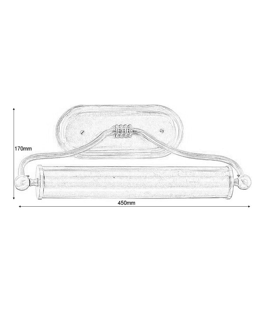 Classic Picture Light PLB118PUM - (Multiply Finishes) - Christopher Hyde