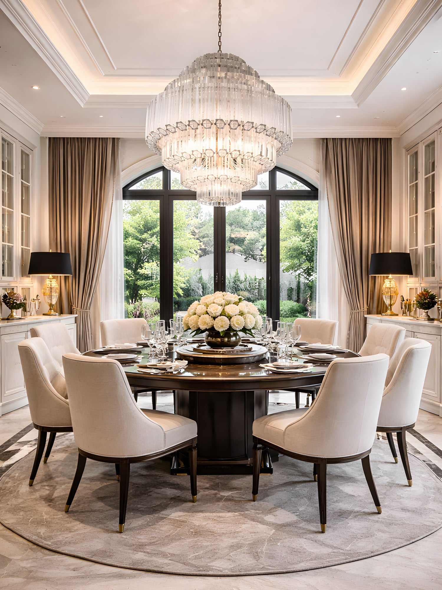 Clear Grande Palermo Chandelier - Vakkerlight