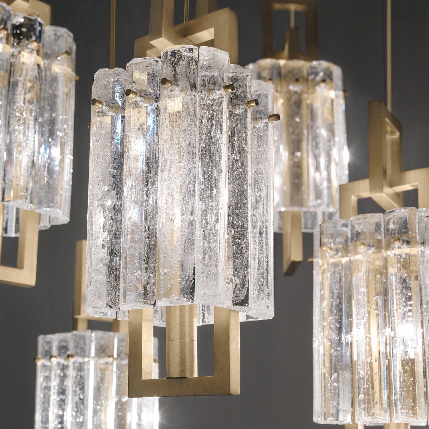 Crek S5 Modern Glass Chandelier