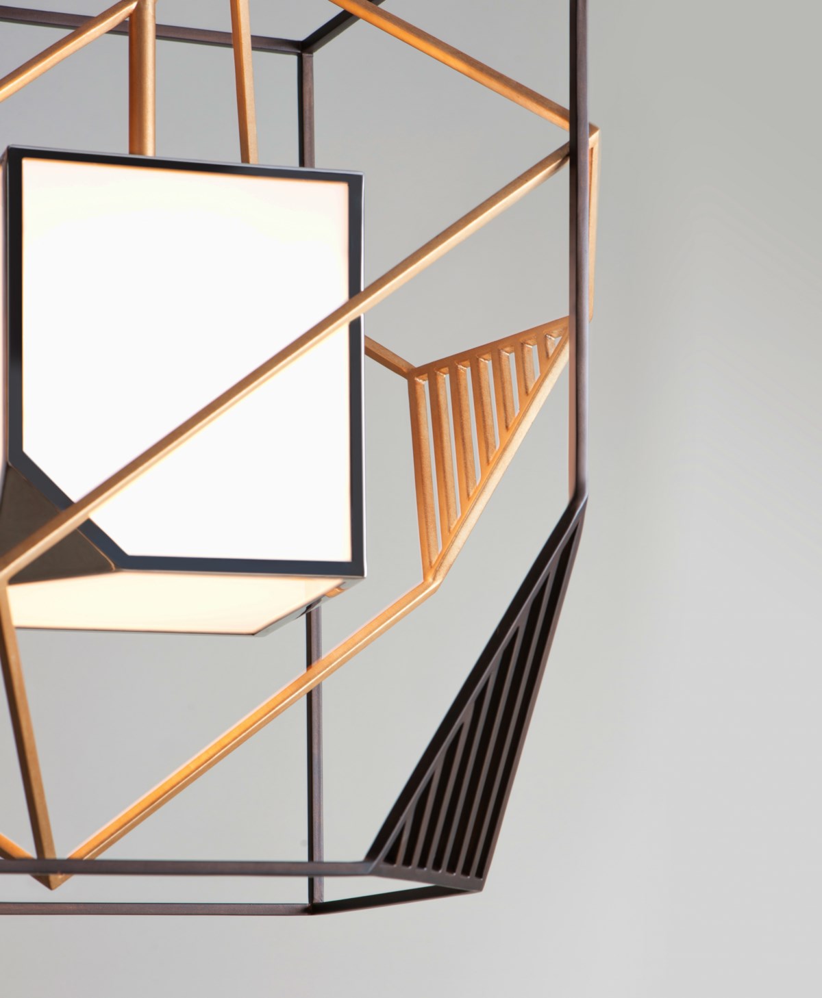 Cubist Modern Chandelier - F6085-CE