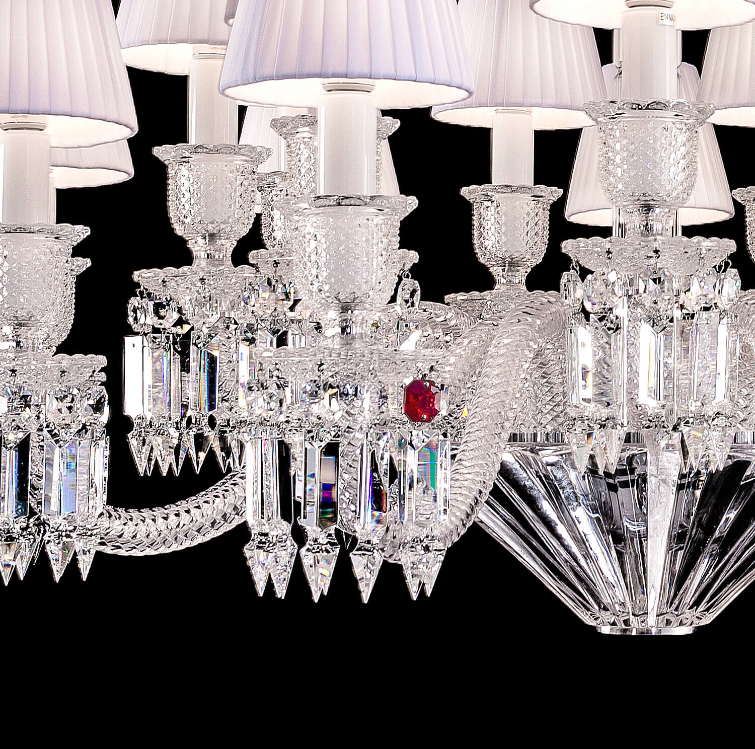 Cristalloire short Zenith Crystal Chandelier