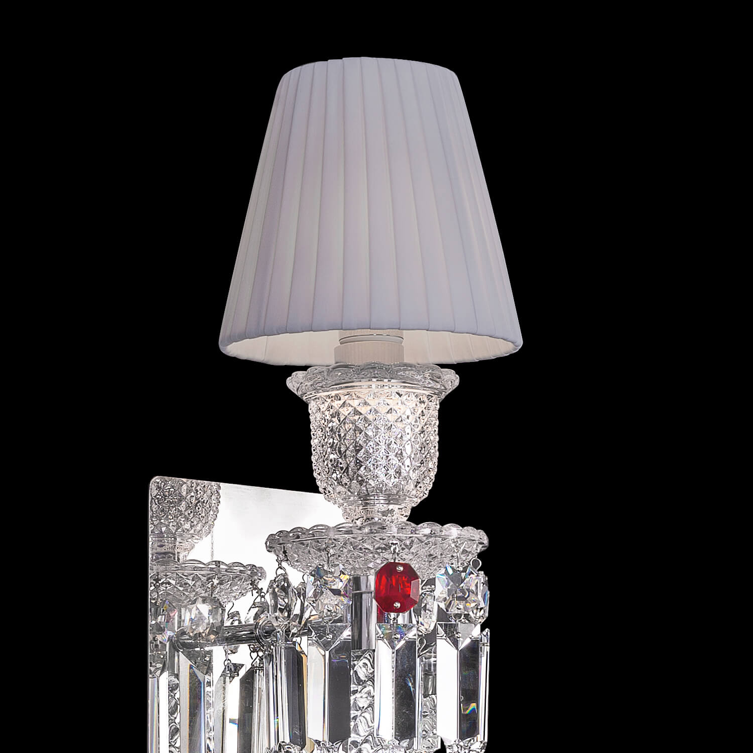 Baccarat Style Zenith Crystal Wall Sconce