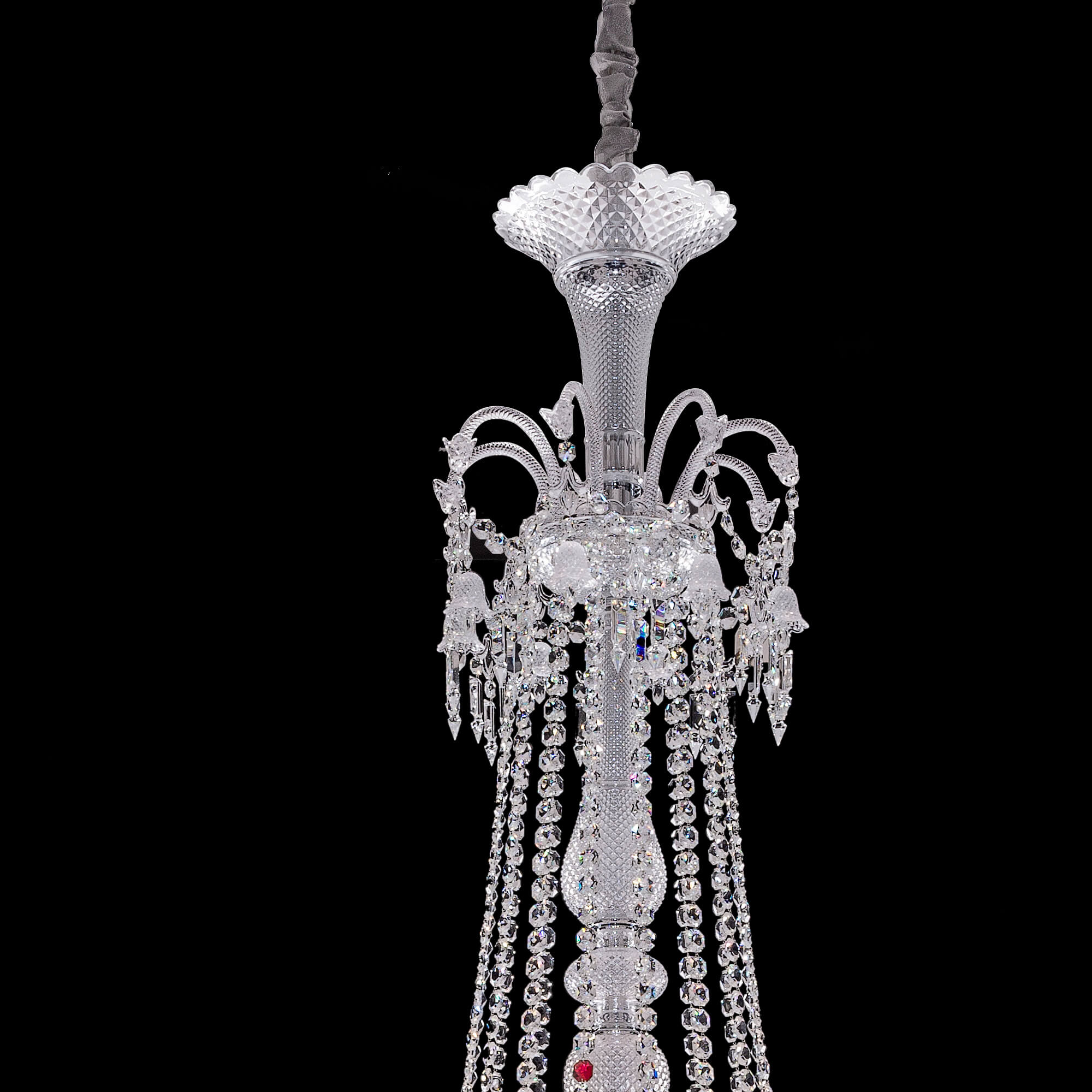 Cristalloire Large Entrance Crystal Chandelier