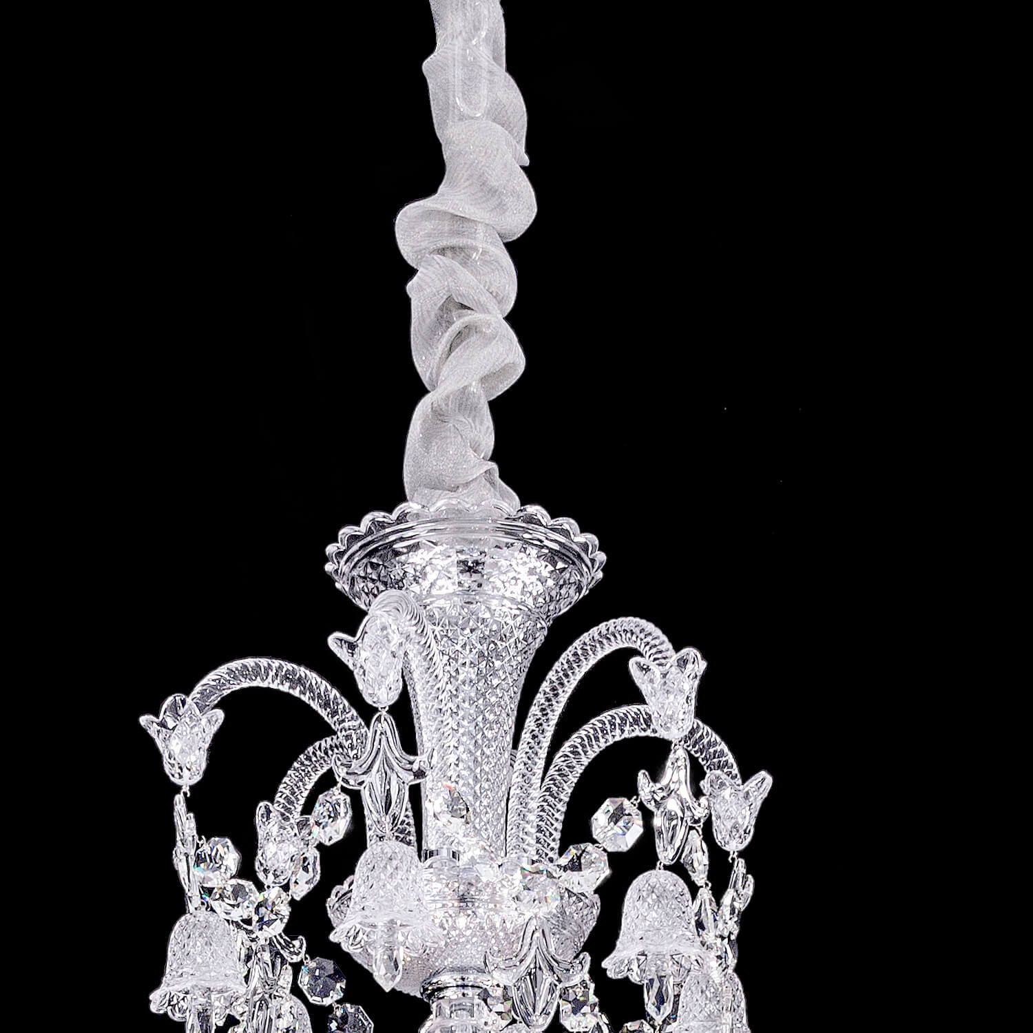 Luxury Solstice Cristalloire Crystal Chandelier