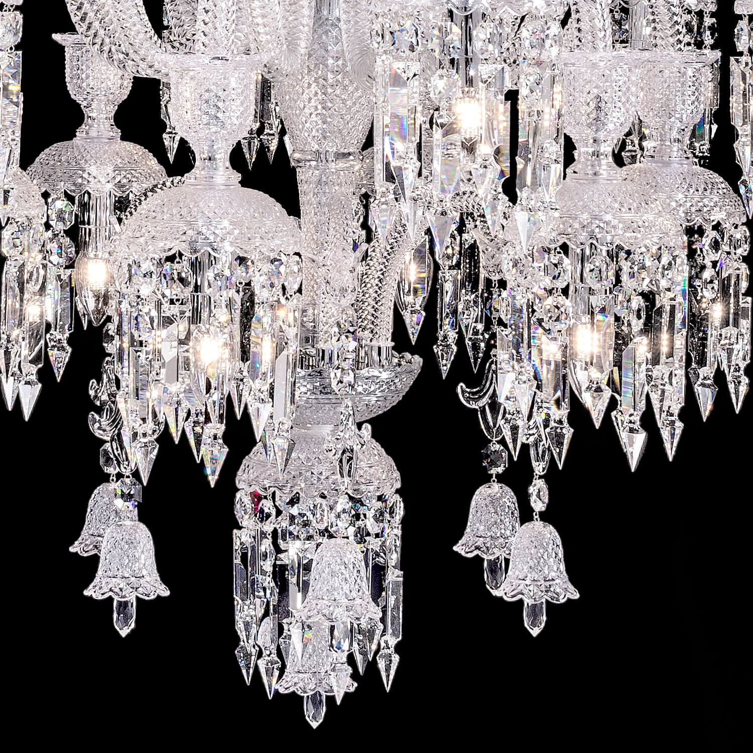 Luxury Solstice Cristalloire Crystal Chandelier