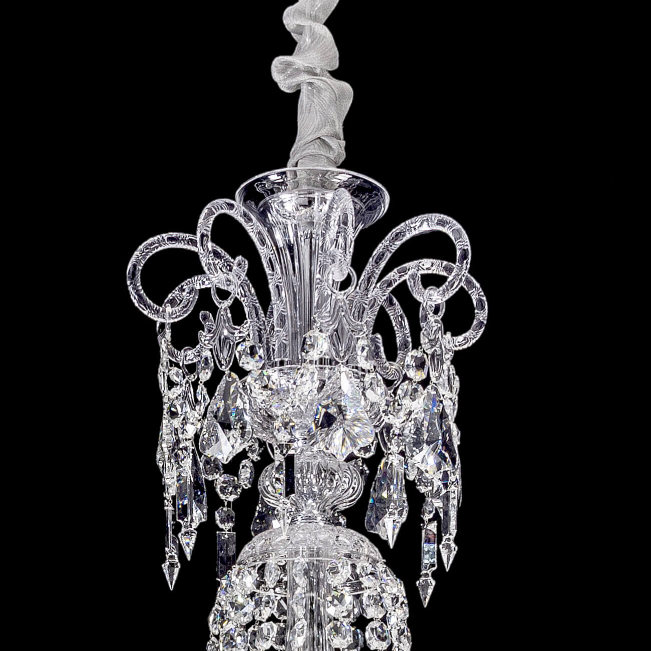 Cristalloire Crystal Cups Chandelier For Living Room