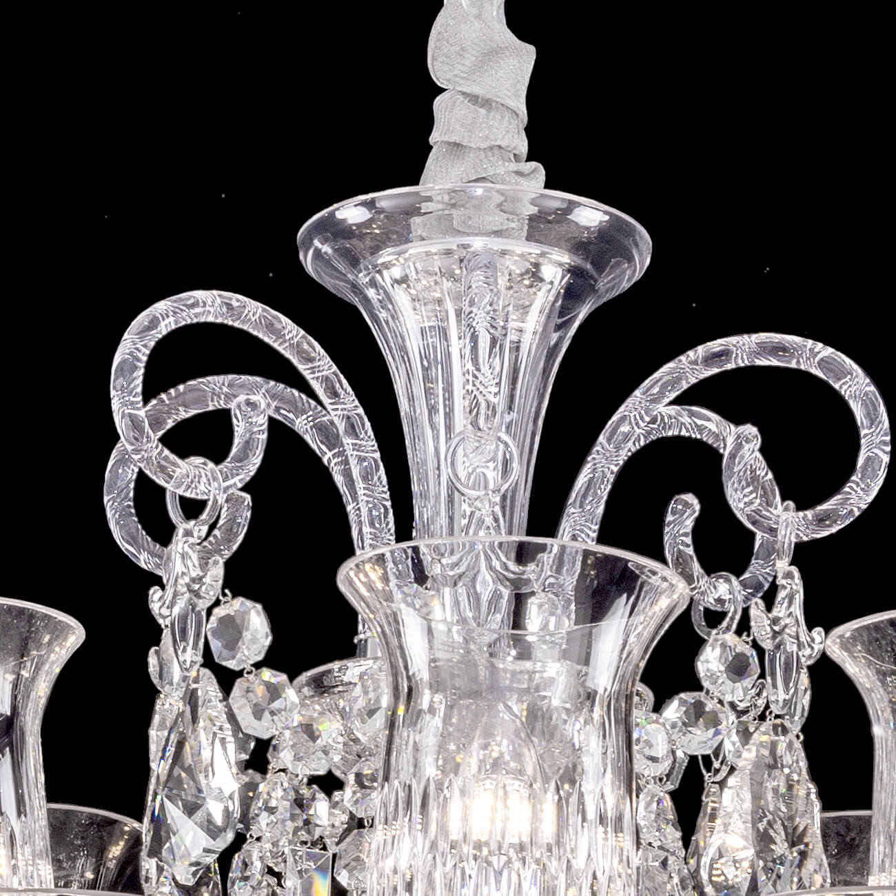 Cristalloire Crystal Cups Chandelier For Living Room