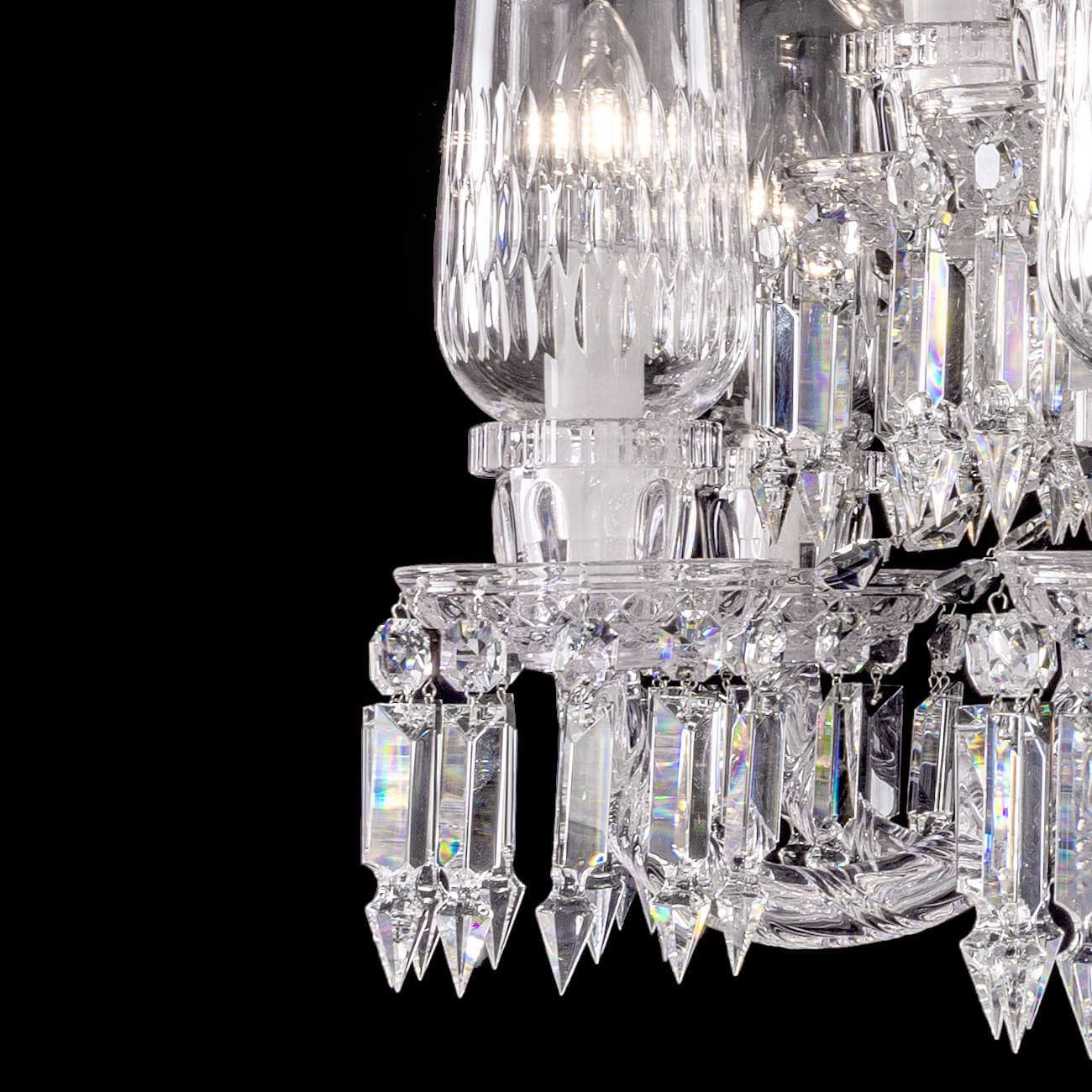 Cristalloire Crystal Cups Chandelier For Living Room